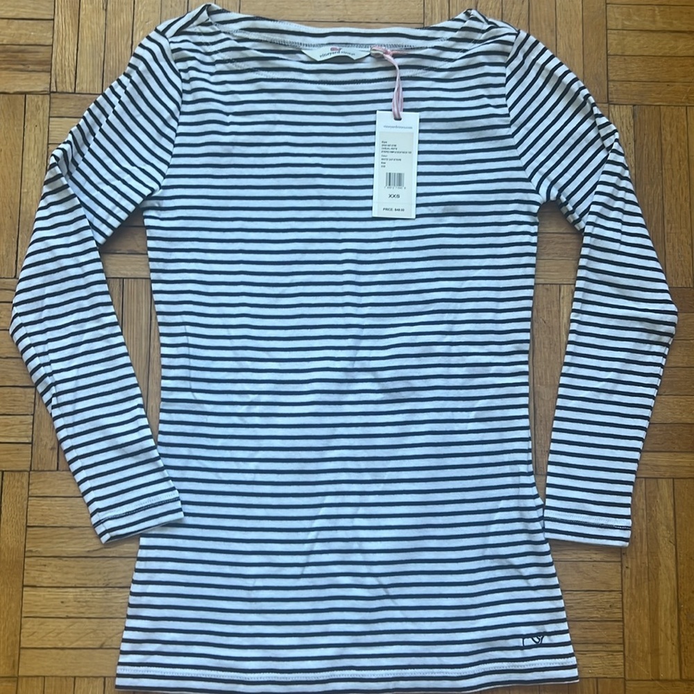 Striped Long Sleeve Top